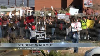 Rincon High students walkout to protest