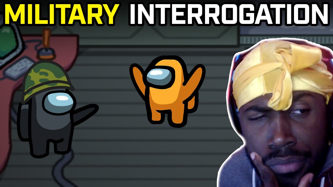 Using 2000 IQ MILITARY interrogation tactics in Among Us
