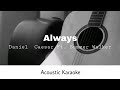 Daniel Caesar ft. Summer Walker - Always (Acoustic Karaoke)