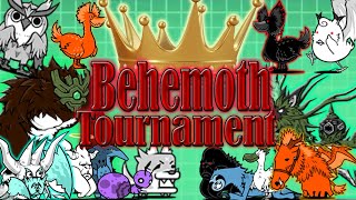 The Battle Cats  The Behemoth Tournament (Who is the strongest Behemoth trait enemy?)