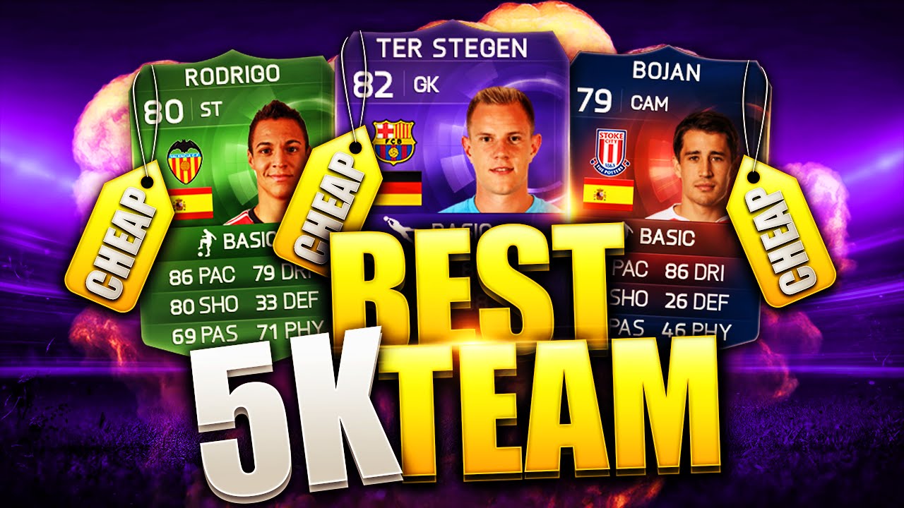 fifa 15 ps3 BEST 5K TEAM