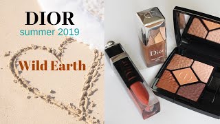 dior summer 2019 makeup wild earth
