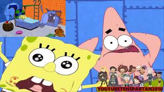 Spongebob And Patrick Has A Screaming Sparta Crash Remix