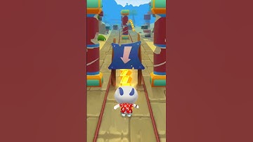 Talking Tom Gold Run Funny Fails #funny 😱 Android iOS Gameplay #talkingtom #shortfeed #shorts