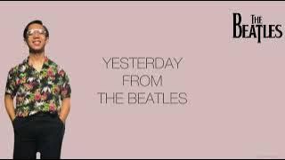 IKROM MAULANA - YESTERDAY (cover the beatles) lirik dan terjemahan