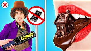 Wonka & Kid VS Police! 👮Building a Secret Chocolate Factory 🍫by LaLaZoom!