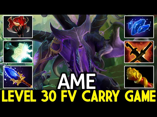 AME [Faceless Void] LEVEL 30 FV Master Carry Hard Game Dota 2 class=