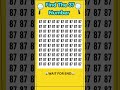 Find the 37 Number❓ |😱 WAIT FOR END😱 | #find #findthedifferences1