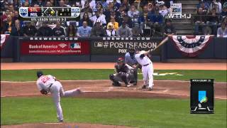 2011/10/16 Cards, Brewers set homer record
