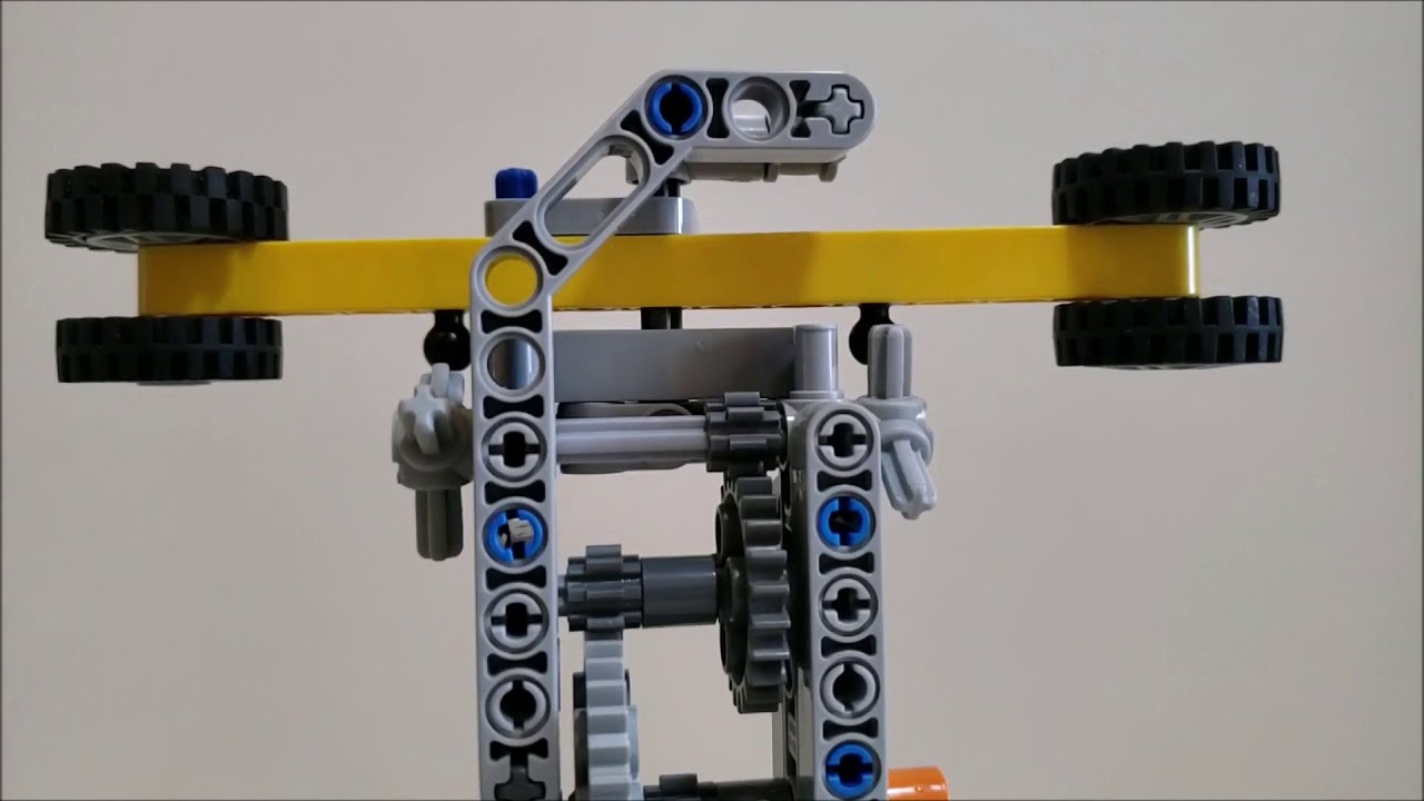 [017] Lego Technic - Didactic Clock - slow motion