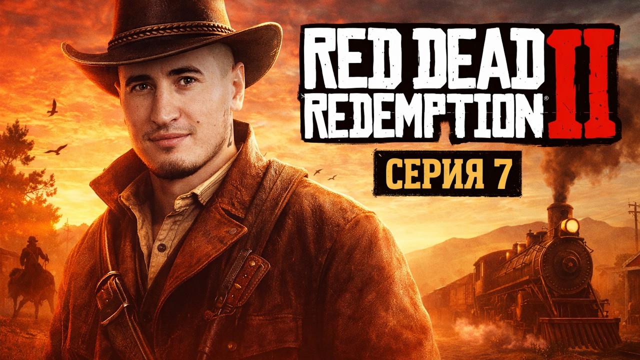 RDR 2 - ВПЕРВЫЕ В Жизни Прохожу ЛЕГЕНДУ! Серия 7 (feat. Kitai4eg)