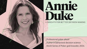 Annie Duke: How to make decisions | Block Party 2021
