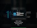 11 Live Dashboards in One Day