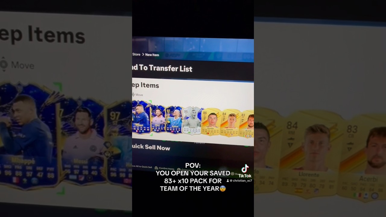 The BEST 83+ x10 Pack For TOTY⁉️😳 