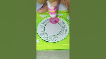 How Many Rotate Spirograph asmr #spirograph #asmr #art #viral #shorts