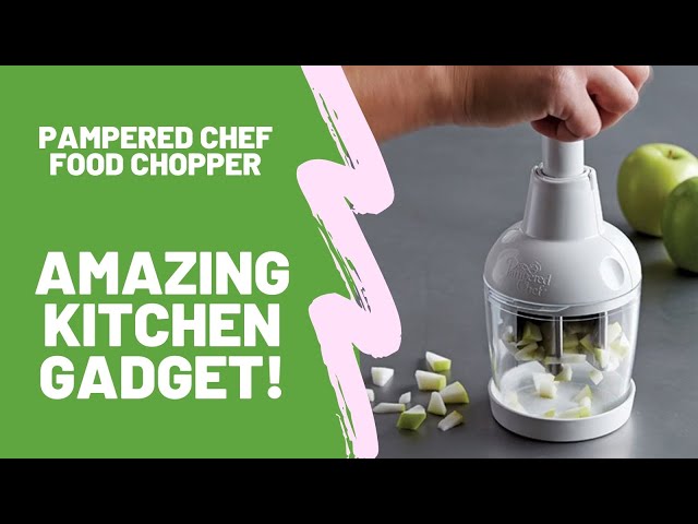 PAMPERED CHEF CHOPPER  Pampered chef chopper, Pampered chef, Pampered chef  food chopper