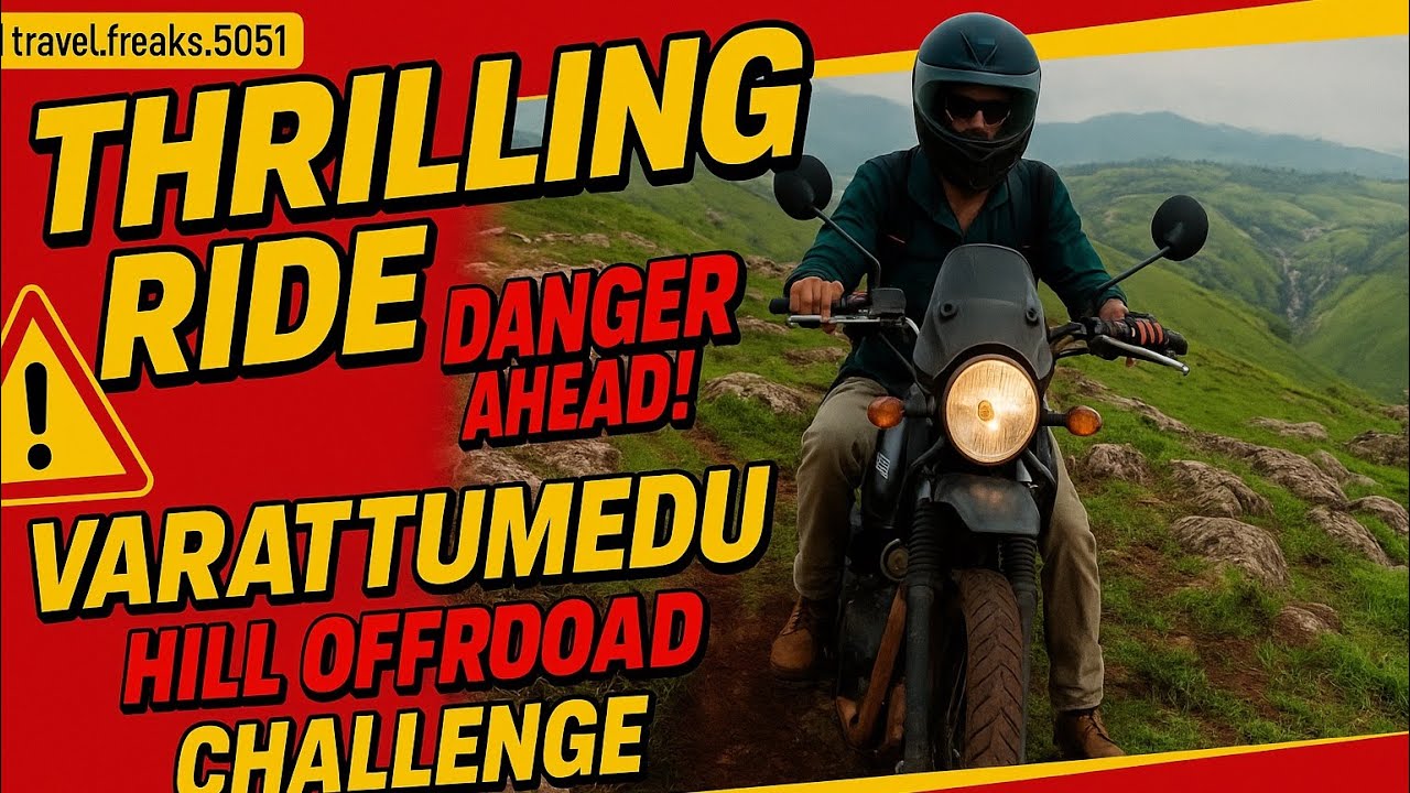 Thrilling off-road Ride varattumedu#offroad #bike # himalaya
