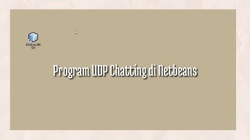 Program UDP Chatting Client Server di Netbeans - Bahasa Indonesia