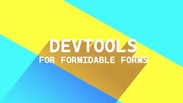 DevTools for Formidable Forms - Demo Video