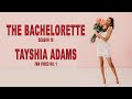 🌹🤩 The Bachelorette - Tayshia Adams - Fan Video No  1. 🤩🌹