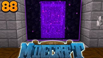 How To Minecraft | #88 | Hidden Nether Portal 3 Wide Tutorial (How To Minecraft SMP)