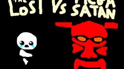 Binding of Isaac: The Lost Vs Mega Satan (Hard mode)