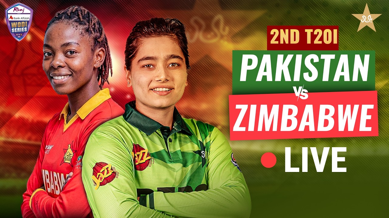 Live | Pakistan Women vs Zimbabwe Women | Match 02 | T20I Series 2026 | M9H1K
