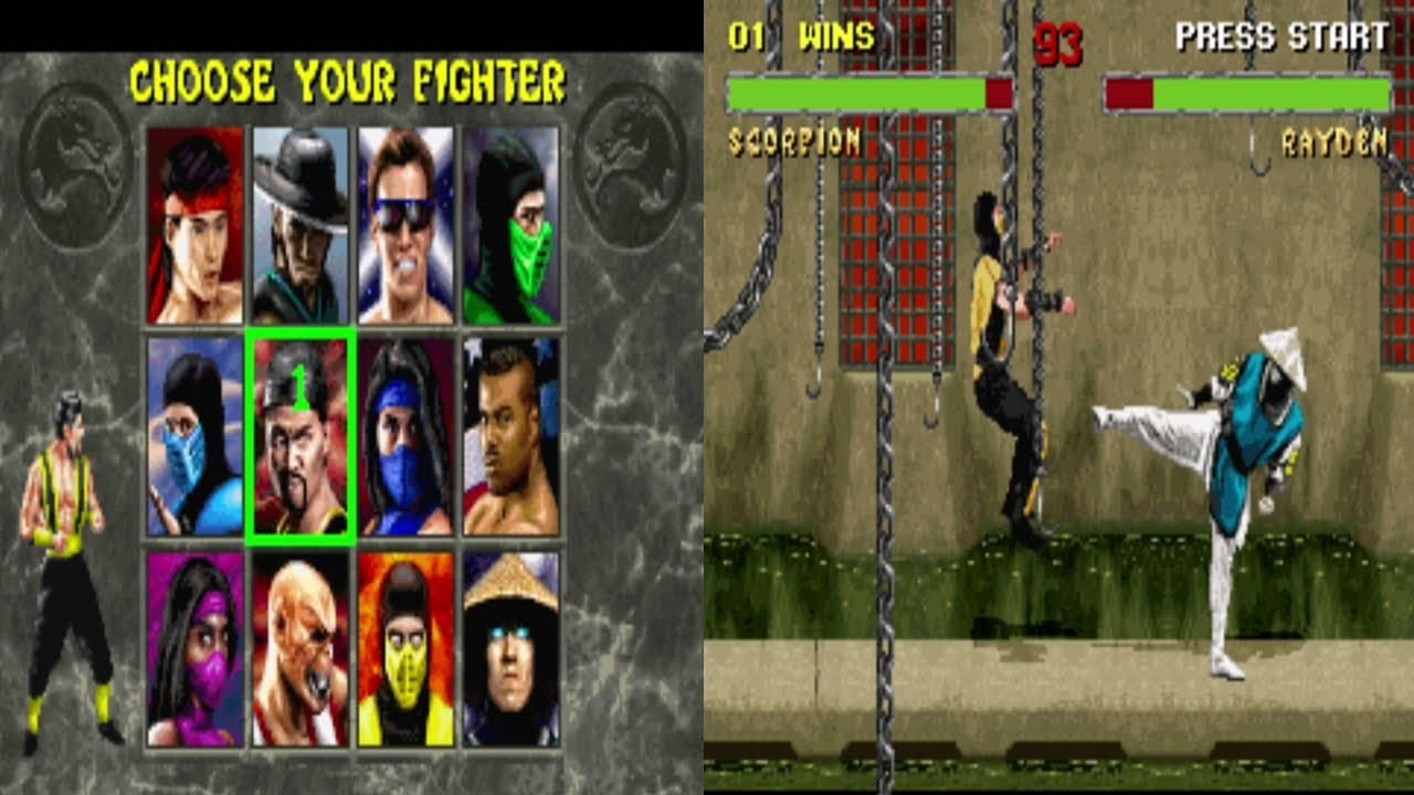 Play Mortal Kombat II Online - Super Nintendo (SNES) Classic Games