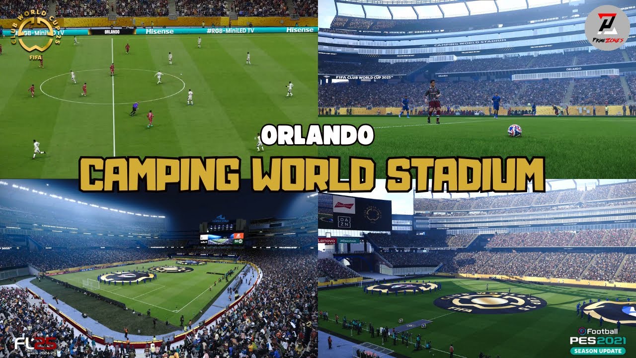 Camping World Stadium (Orlando) FIFA Club World Cup 2025 + Installation