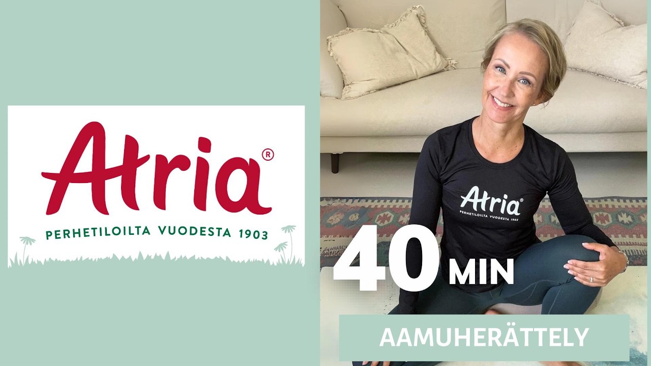 Sarin lempeä aamuherättely 40min  (koko keho)