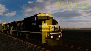 NS 8330 Leads NS Manifest 35N on 06/30/26