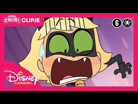 Miraculous: Chibi | De Spin | Clipje! | Disney Channel België-Nederland