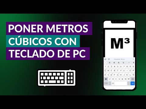 ¿Cómo Poner Metros Cúbicos con tu Teclado de PC y Celular? | Word y Excel