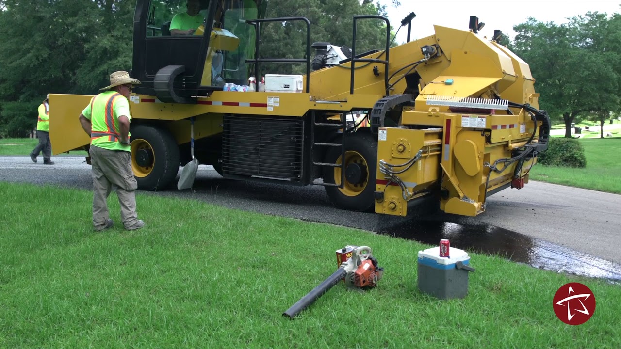 Tallahassee In Progress Cape Seal Road Resurfacing YouTube