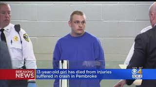 Accused Drunk Driver Charged In Pembroke Crash That Killed 13-Year-Old Girl