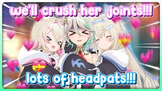 Download lagu Cecilia Really Needs to Prepare Herself for FUWAMOCO's Crushing Hugs!!!