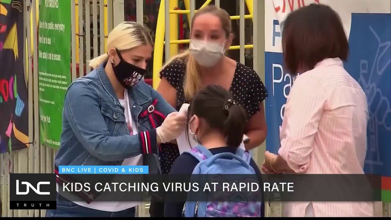 Kids Catching COVID-19 at Rapid Rate