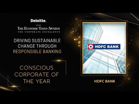 ET Awards 2023 | Conscious Corporate of the Year Award Winner - HDFC Bank Episode cover
