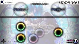 【Cytus Chapter K】The Sanctuary - Eye AC (Hard Million Master Gameplay)