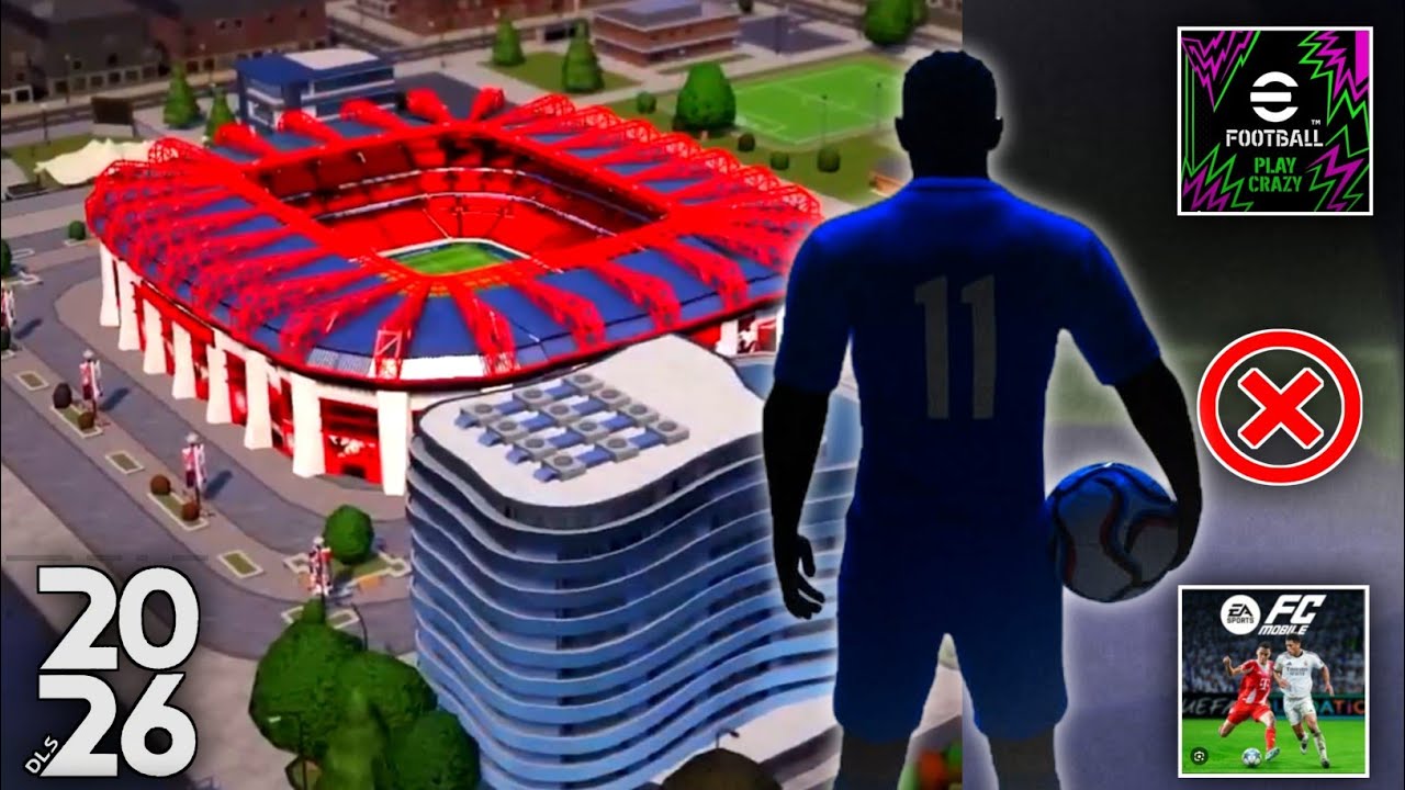 DLS 26 станет лучшей мобильной футбольной игрой😱