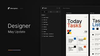 Designer May Update 10 New Features Now Live
