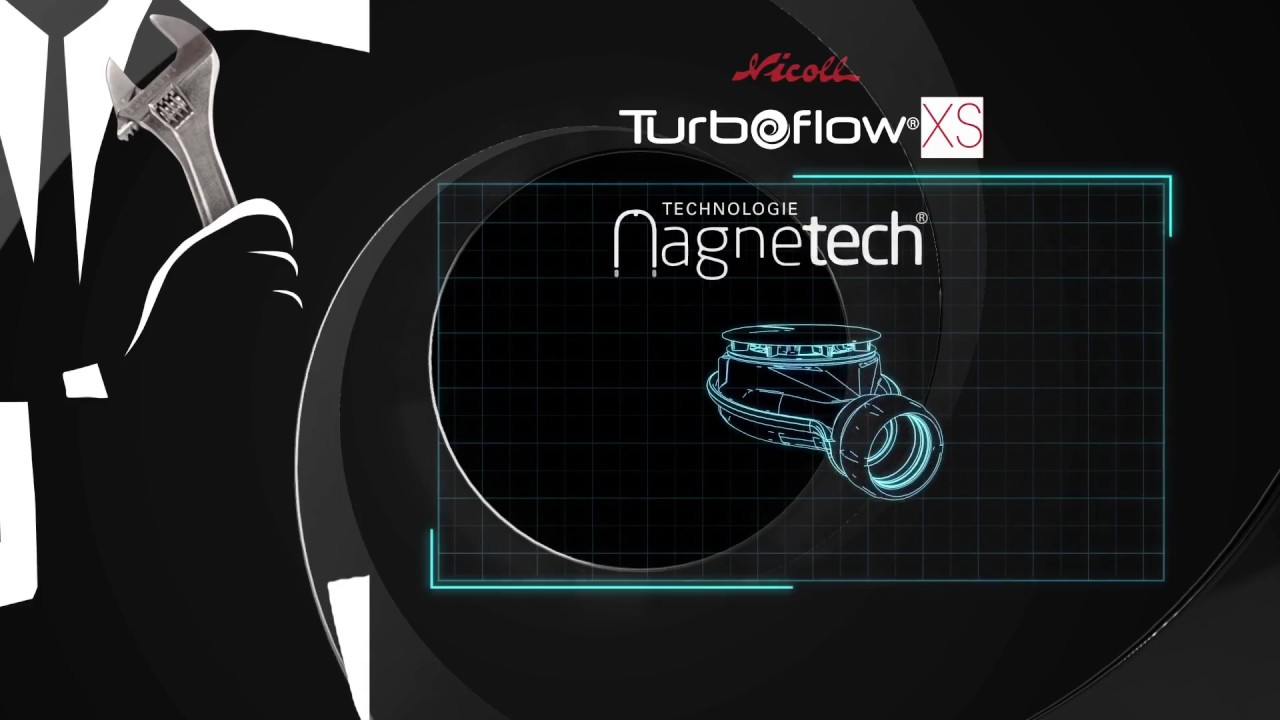 Nicoll Turboflow Xs Magnetech Bonde A Clapets Magnetiques Pour
