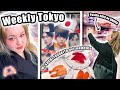 Una semana REAL de MI VIDA en TOKIO 🇯🇵 Así es la COMIDA en JAPÓN 🍣 Supermercado, maquillaje y más 🍜