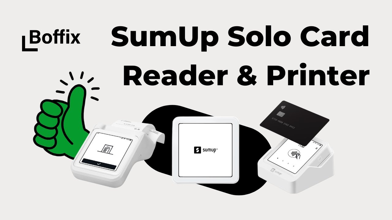 SUMUP CARD READER SOLO UPDATES AND PRINTER REVIEW - THE BEST COMBINATION  FOR YOUR SMALL BUSINESS? 