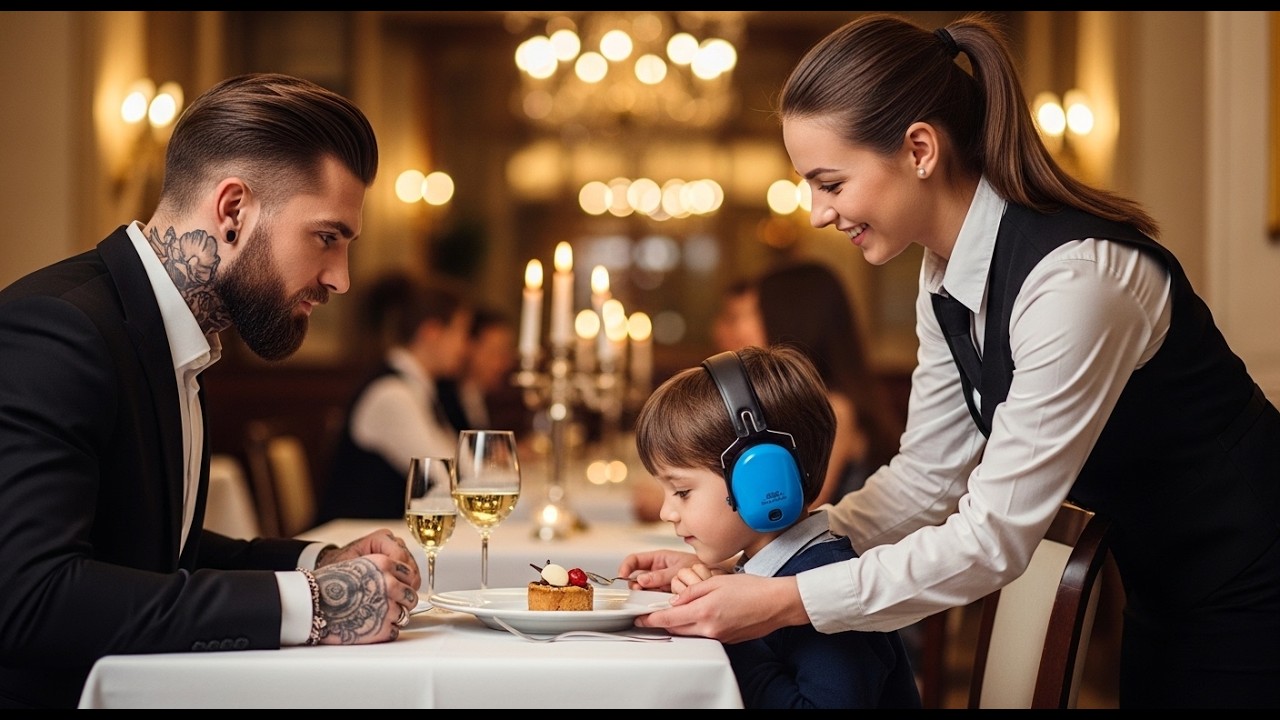 The Waitress Saw Them Ignore the Mafia Boss’s Autistic Son — So She Offered Him a Dessert