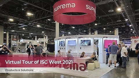[ISC West 2021] Virtual Tour of Suprema Booth, US l Suprema