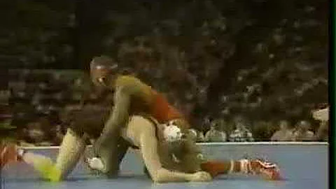 1987 NCAA: Royce Alger (Iowa) vs Kevin Jackson (Ia...