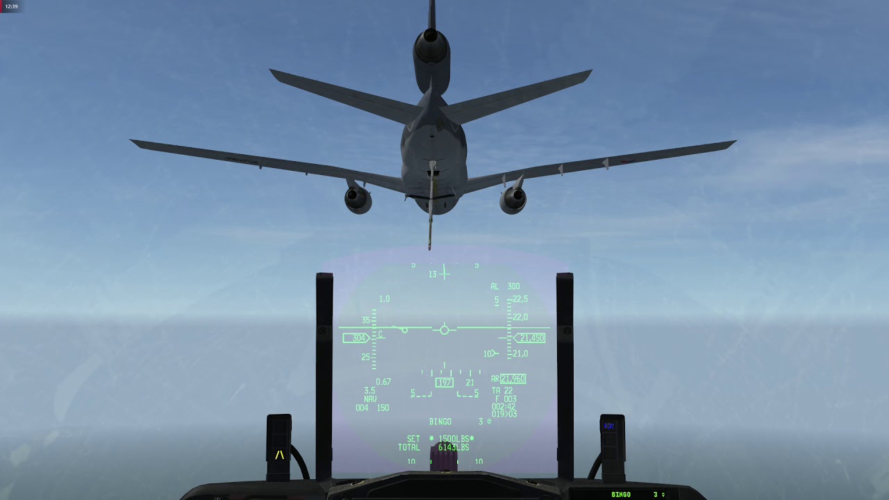Falcon bms 4.33 airefuel and overhead approach