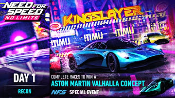 Day 1 - Aston Martin Valhalla Concept (Recon) | NFS No Limits
