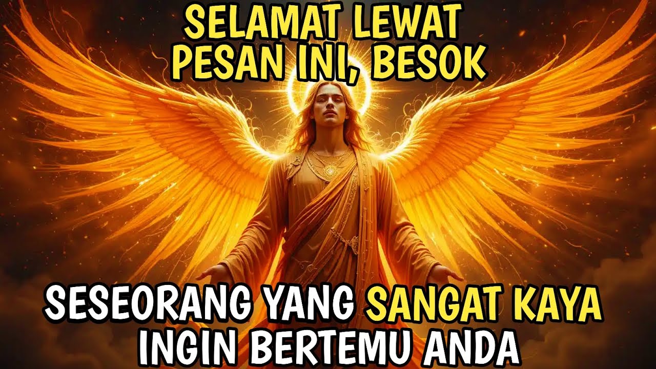 JIWA TERPILIH ✨BUKA PESAN INI SEKARANG JUGA, ORANG YANG SANGAT KAYA INGIN BERTEMU DENGAN ANDA